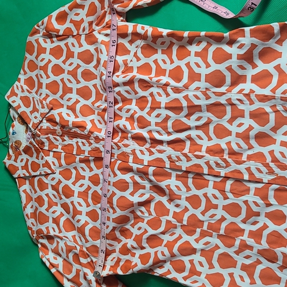 Ladies Long Sleeved Button Down Shirt - Picture 6 of 7